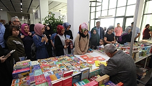 Çayırovalılar kitap fuarına akın ediyor