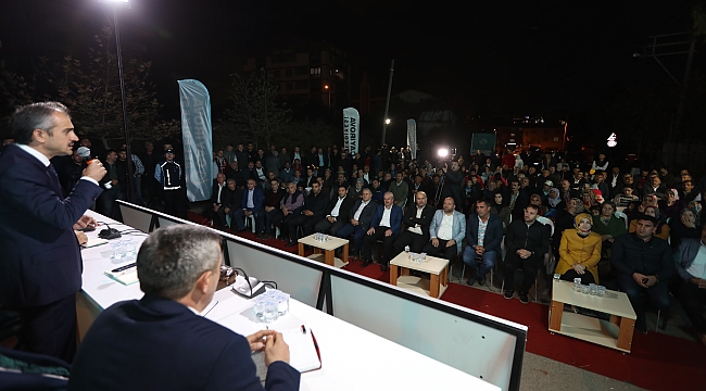 Çiftçi, “Vatandaş ne diyorsa o"