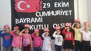Çocukların cumhuriyet coşkusu