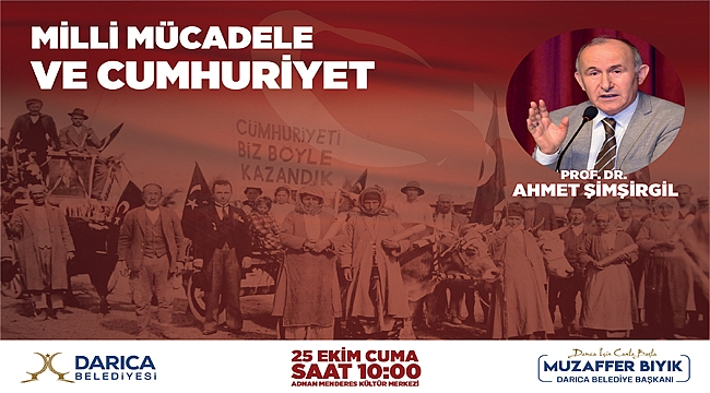 Darıca'da milli mücadele konuşulacak