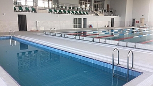 Dilovası Yarı Olimpik Yüzme Havuzu bitti, bitiyor