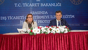 Dış ticarette eğitim iş birliği