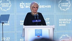 Emine Erdoğan'ı dinlediler