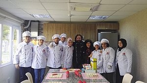 Engelsiz yürekler mutfağa girdi