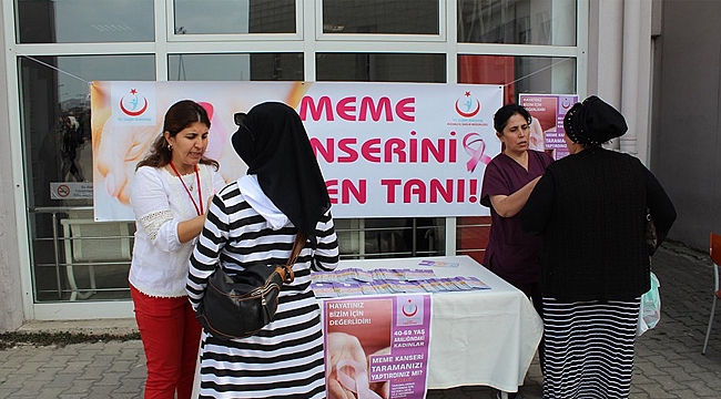 Farabi'de meme kanserine dikkat çekildi