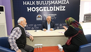 Gebze’de halk buluşmaları sürüyor