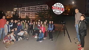 Gebze'den uzayı gözlemlediler