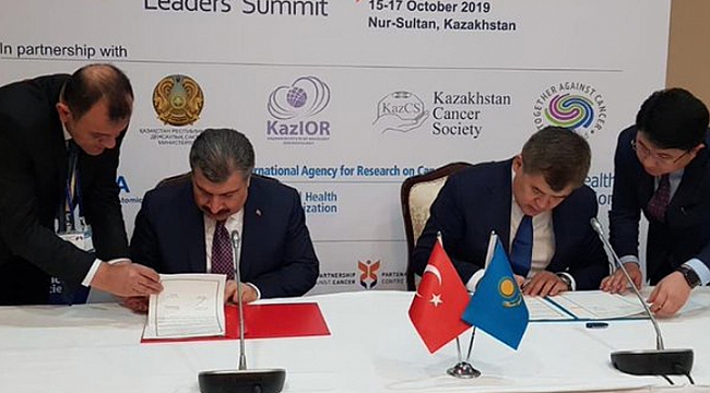 Kazakistan'la sağlık yatırımı mutabakat zaptı imzalandı