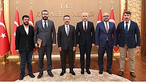 KBB Genel Sekreteri Vali Aksoy’u bilgilendirdi