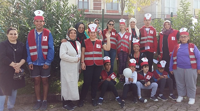 Kızılay'dan özel çocuklar için özel etkinlik