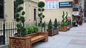 Modern şehir mobilyaları Gebze'ye de geliyor