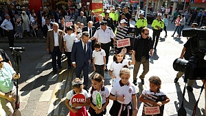 Kocaeli protokolü yaya nöbetinde