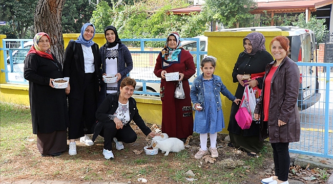 Kocaelili anneler can dostlarımızı unutmadı