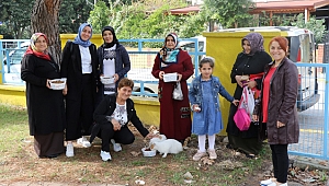 Kocaelili anneler can dostlarımızı unutmadı