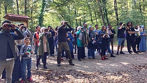 Kuş gözlemcileri Ormanya'da keşfe çıktı