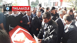 Şehidimizin babası hepimizi duygulandırdı