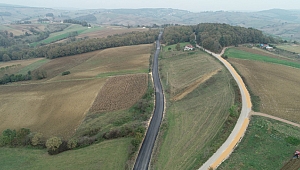 Tahtalı Köy yoluna konfor geldi