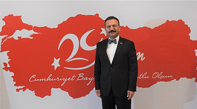 Vali Aksoy’dan Cumhuriyet Bayramı mesajı