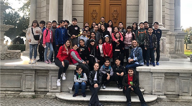 Yeni Atlas öğrencileri Dolmabahçe’ye gitti