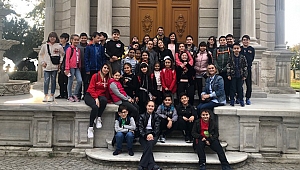 Yeni Atlas öğrencileri Dolmabahçe’ye gitti