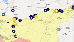YPG hedeflerine bombalar yağıyor