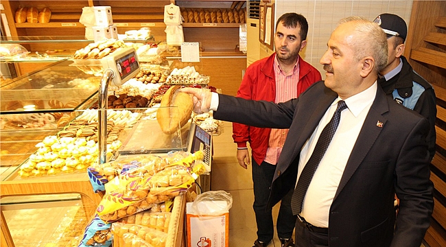 Zinnur Büyükgöz'den fırın denetimi
