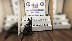 Araba lastiğinin içinden uyuşturucu fışkırdı