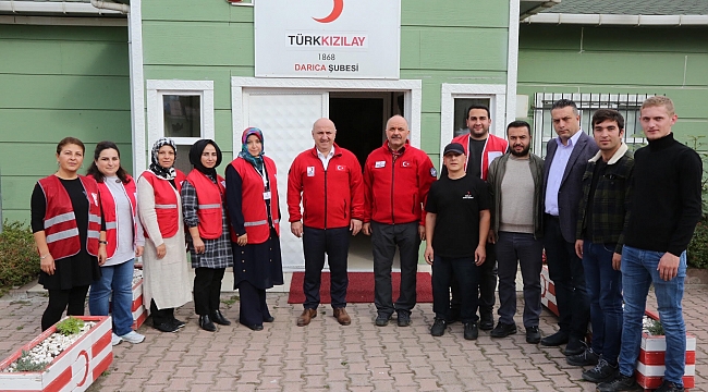 Başkan Bıyık, Kızılay'a gitti