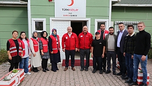 Başkan Bıyık, Kızılay'a gitti