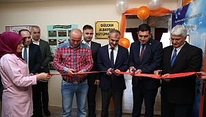 Başkan Çiftçi kütüphane açtı