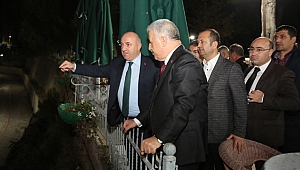 Bıyık, Bakan Arslan’a Darıca’yı gezdirdi