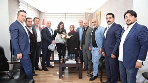 Bıyık’tan Müdür Şen’e ziyaret