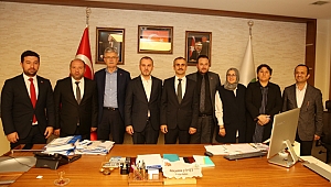 Bünyamin Çiftçi, Kandemir'i ağırladı