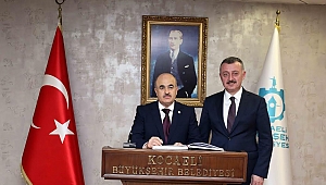  Büyükakın, Düzce Valisi'ne Kocaeli'yi anlattı