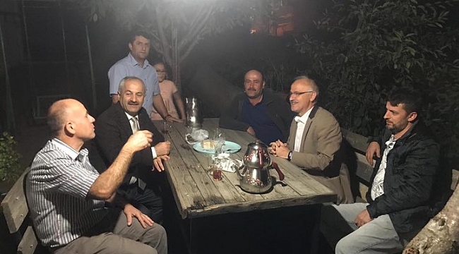 Büyükgöz'den akşam çayı ziyaretleri