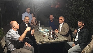 Büyükgöz'den akşam çayı ziyaretleri