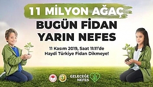 Fidan dikme etkinliğine her kesimden destek