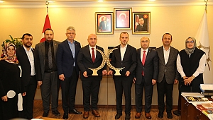 Kandemir, Bıyık'a Erdoğan'ın selamını getirdi