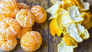 Mandalina kabuklarını sakın çöpe atmayın!