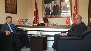 MHP Çayırova, Kaymakam Gözen'i ağırladı