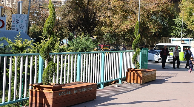 Modern şehir mobilyalarının sayısı arttırılıyor