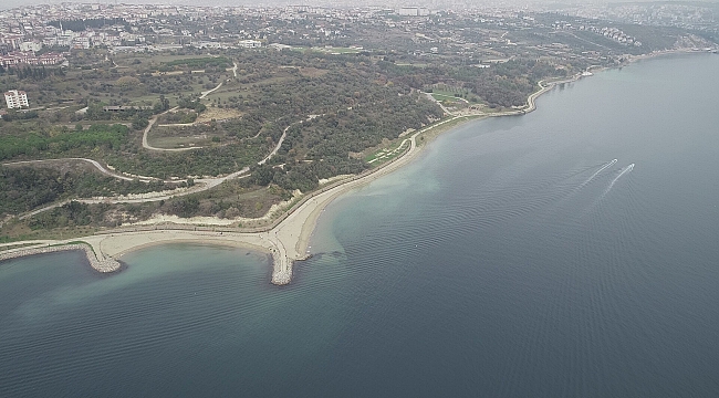 O iki sahil, 4 bin metrelik yol ile bağlanacak