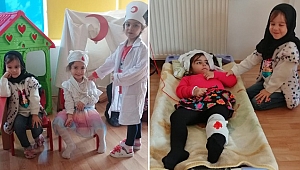 Tiyatro ile Kızılay’ın önemini öğrettiler