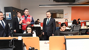 Vali Aksoy, Hepsiburada'yı ziyaret etti