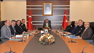 Vali Aksoy ile asayiş berkemal