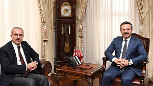 Vali Aksoy, mevkidaşını ağırladı