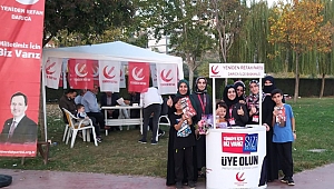 Yeniden Refah, Darıca'da yeni üyeler kazanıyor