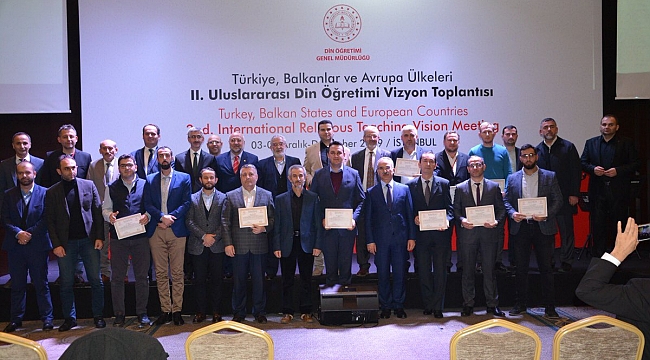 2. Uluslararası Din Öğretimi Vizyon Toplantısı yapıldı