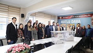 Ak Parti’de ilçe delege seçimleri tamamlandı