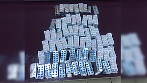 Bin 8 adet sentetik ecza ele geçirildi